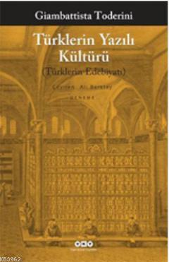 Türklerin Yazılı Kültürü Giambattista Toderini