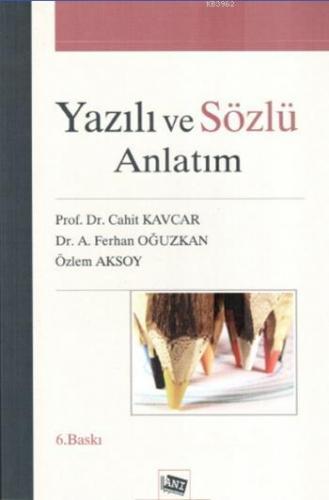 Yazılı ve Sözlü Anlatım Ali Ferhan Oğuzkan